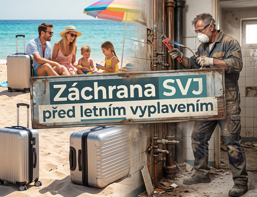 Dům plný řemeslníků, majitelé u moře: Jak zachránit SVJ před letním vyplavením