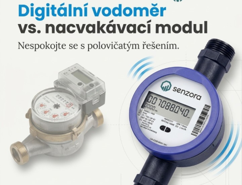 Ultrazvukové a digitální vodoměry vs. nacvakávací moduly: Když dálkový odečet nestačí